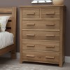 Homestyle Opus Solid Oak Furniture 2 Over 4 Chest Of Drawers