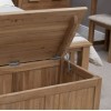 Homestyle Opus Solid Oak Furniture Blanket Box