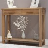 Homestyle Opus Solid Oak Furniture Console Table