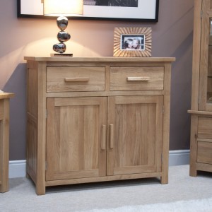 Homestyle Opus Solid Oak Furniture Small Sideboard 