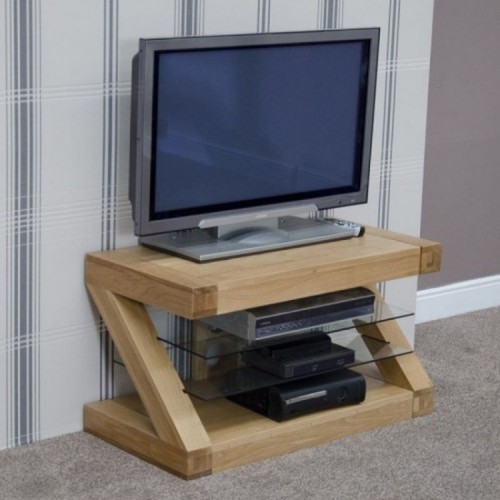 Homestyle Z Solid Oak Furniture TV Unit  