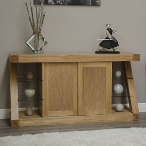 Homestyle Z Solid Oak Furniture Large Sideboard  