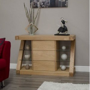 Homestyle Z Solid Oak Furniture Small Sideboard 