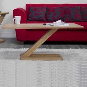 Homestyle Z Solid Oak Furniture Modern Coffee Table