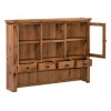 Homestyle Aztec Oak Furniture Rustic Glazed Dresser Top