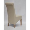Homestyle Chair Collection Richmond Ivory Leather Dining Chair Pair