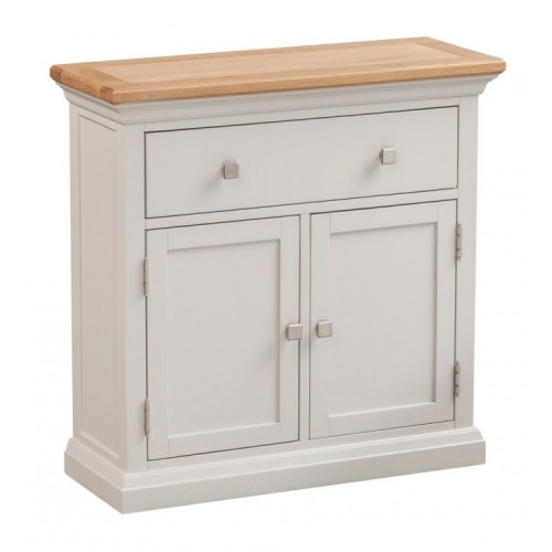 Homestyle Cotswold Two-Tone Oak Furniture Occasional Cupboard