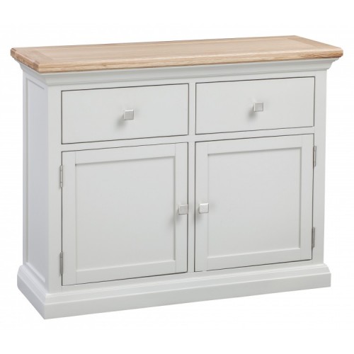 Homestyle Cotswold Two-Tone Oak Furniture Small 2 Door Sideboard