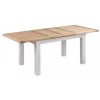 Homestyle Cotswold Two-Tone Oak Furniture Extending Table  