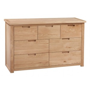 Homestyle Moderna Oak Furniture 3 Over 4 Chest Of Drawers