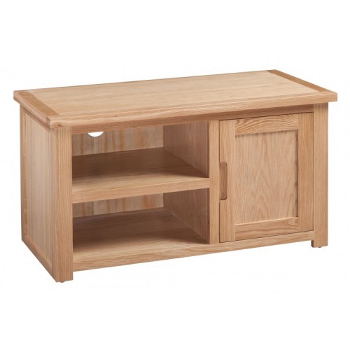 Homestyle Moderna Oak Furniture Small 1 Door TV Stand