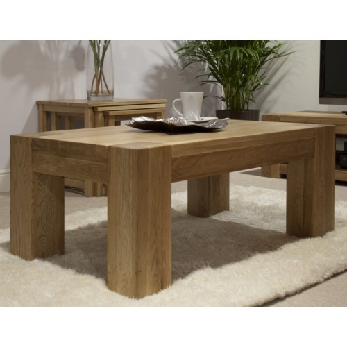 Homestyle Trend Oak Furniture 4ft x 2ft Coffee Table