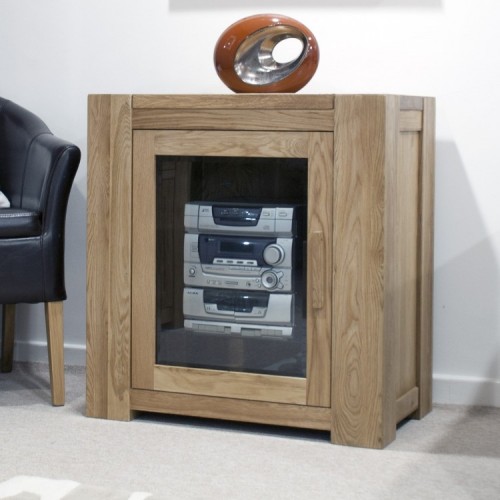Homestyle Trend Oak Furniture Hi Fi Unit