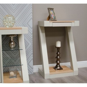 Homestyle Z Painted Oak Furniture Small Console Table  