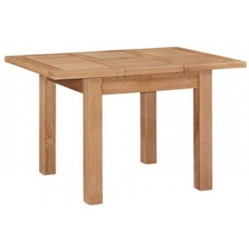 Canterbury Wax Oak Furniture Extending Dining Table 90 -130cm