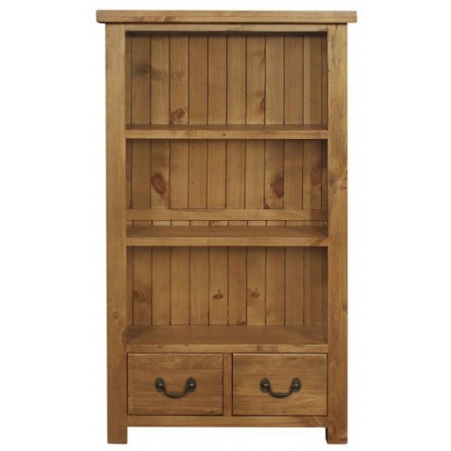 Fairford Rustic Furniture 2 Drawer Bookcase
