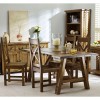 Fairford Rustic Furniture Extending Dining Table 90-130cm