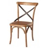 Kingsley Furniture Cross Back Dining Chair Pair