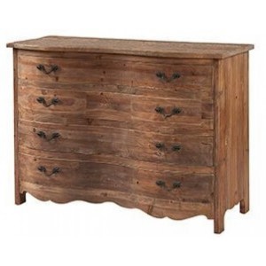Kingsley Furniture Elm Chest of 4 Drawers