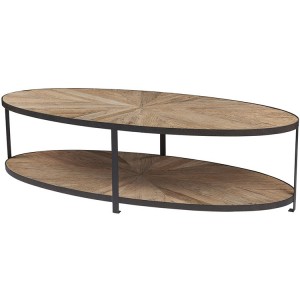 Kingsley Furniture Oval Coffee Table