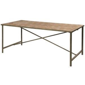 Kingsley Furniture Parquet Top Dining Table