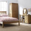 Mini Canterbury Oak Furniture 3 Over 4 Chest of Drawers