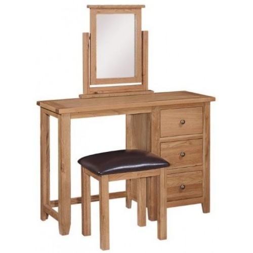 Mini Canterbury Oak Furniture Dressing Table
