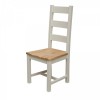 Homestyle Deluxe Painted Furniture Ladder Back Chairs Pair