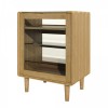 Homestyle Scandic Oak Furniture Hifi Unit 