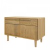 Homestyle Scandic Oak Furniture Narrow Unit