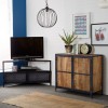 Ascot Industrial Furniture Corner TV Unit