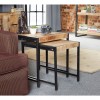 Cosmo Industrial Furniture Nest of 2 Tables