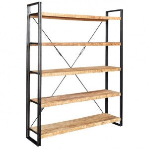 Cosmo Industrial Furniture Large Open Bookcase