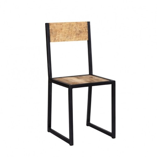 Cosmo Industrial Furniture Dining Chair Pair