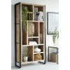 Cosmo Industrial Furniture Multi-shelf Bookcase
