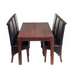 Toko Dark Mango Furniture Large 6ft Dining Table