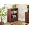 Mayan Walnut Furniture Low Bookcase