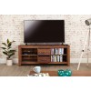 Mayan Walnut Furniture Widescreen TV Cabinet - PRE ORDER