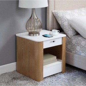 Jual Smart Technology Furniture Enclosed Charging Lamp Table