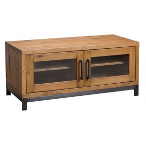 Industrial Oak Furniture Standard TV Unit