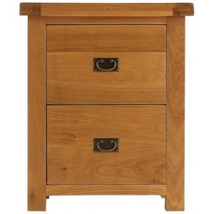 Rutland Oak Furniture Filing Cabinet
