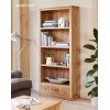 Mobel Oak Furniture Large 3 Drawer Bookcase - PRE ORDER