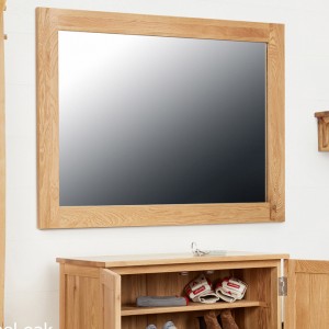 Mobel Oak Furniture Wall Hanging Mirror