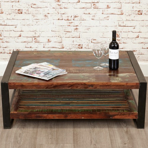 New Urban Chic Furniture Rectangular Coffee Table