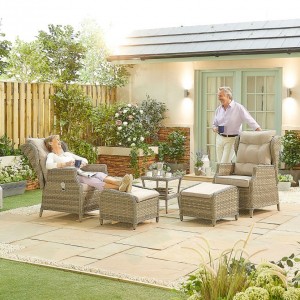 Nova Garden Furniture Oyster 5 Piece Lounge set