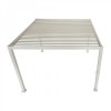 Nova Garden Furniture Titan White 3.6m x 3m Rectangular Aluminium Pergola