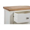 Dorset Ivory Painted Furniture 3 Drawer Bedside Table