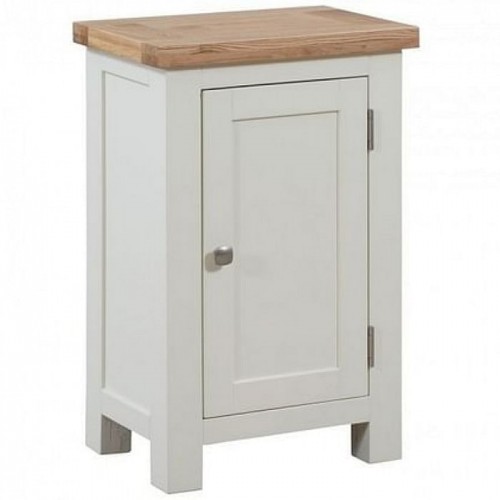 Devonshire Dorset Ivory Painted Furniture Small 1 Door Cabinet