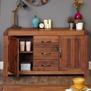 Shiro Walnut Furniture Large Sideboard