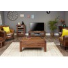 Shiro Walnut Furniture Low TV Cabinet - PRE ORDER
